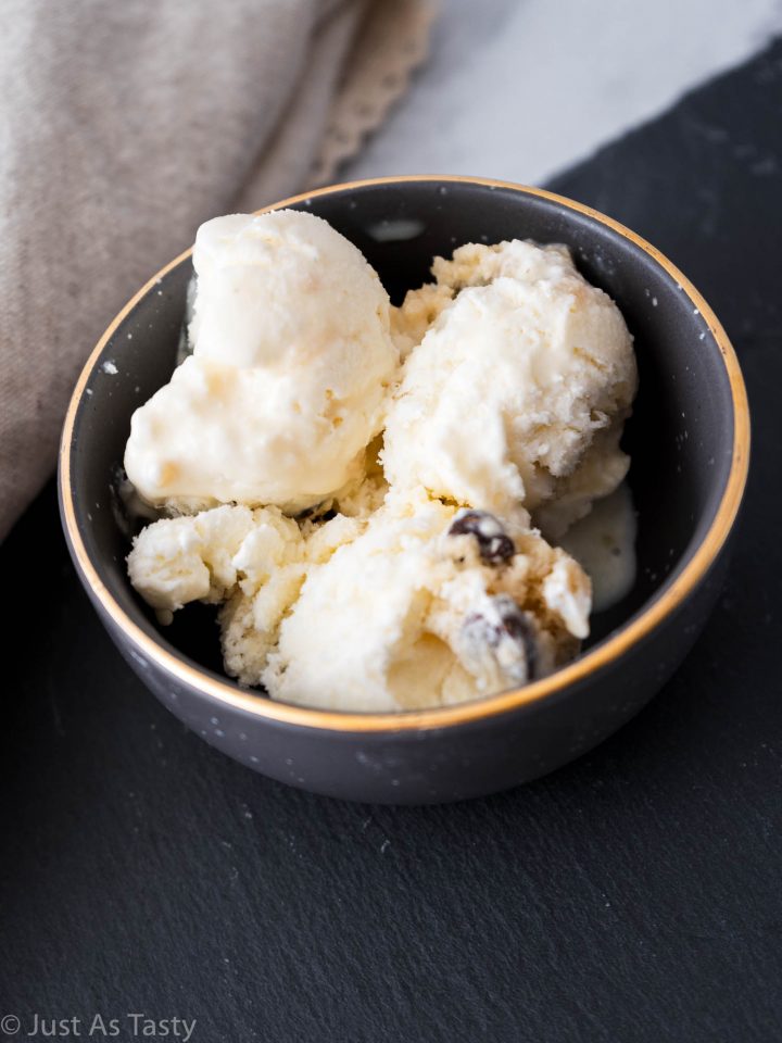 Cookie Dough Ice Cream - Gluten Free, Eggless