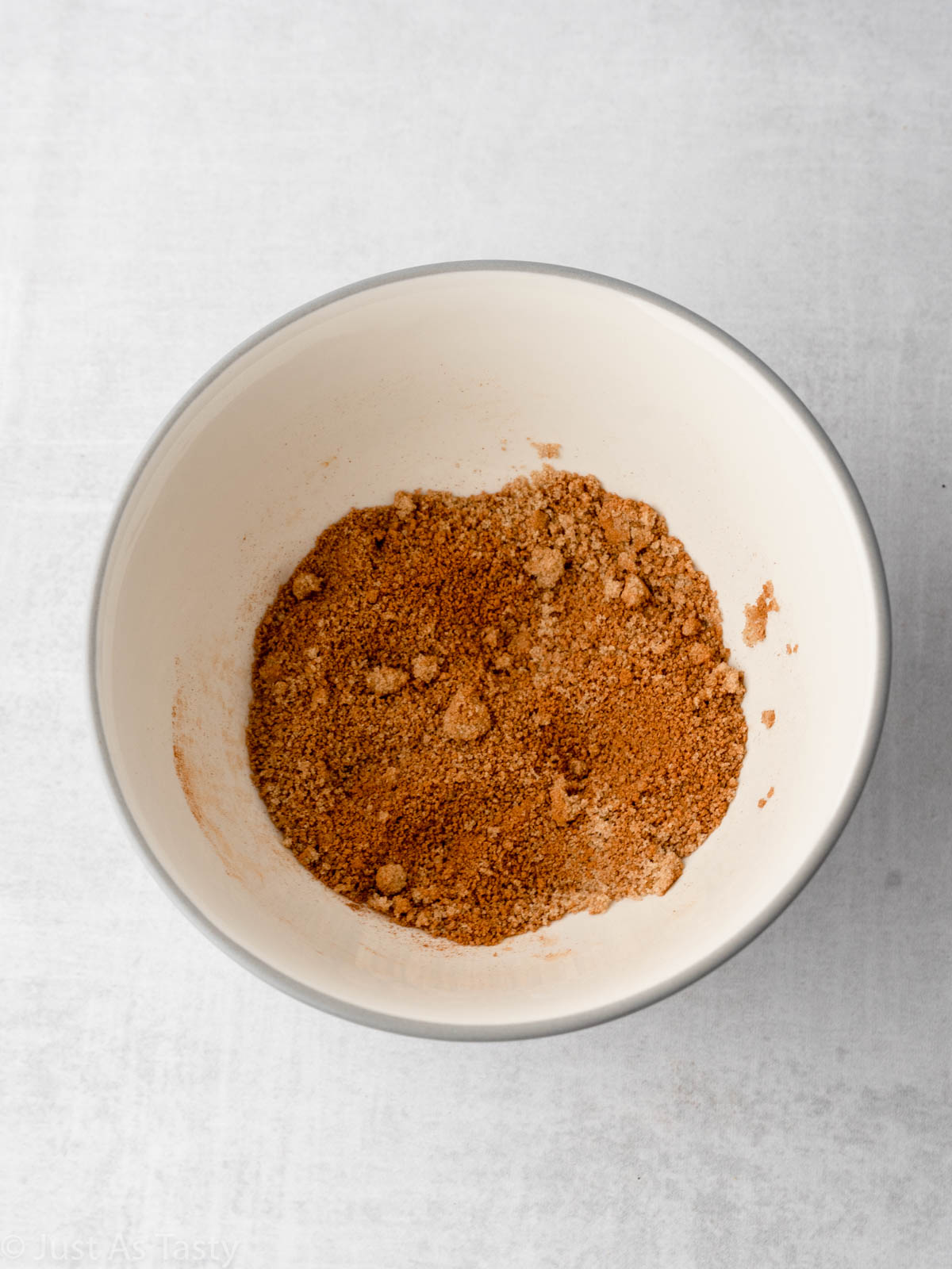 Cinnamon sugar in a bowl.